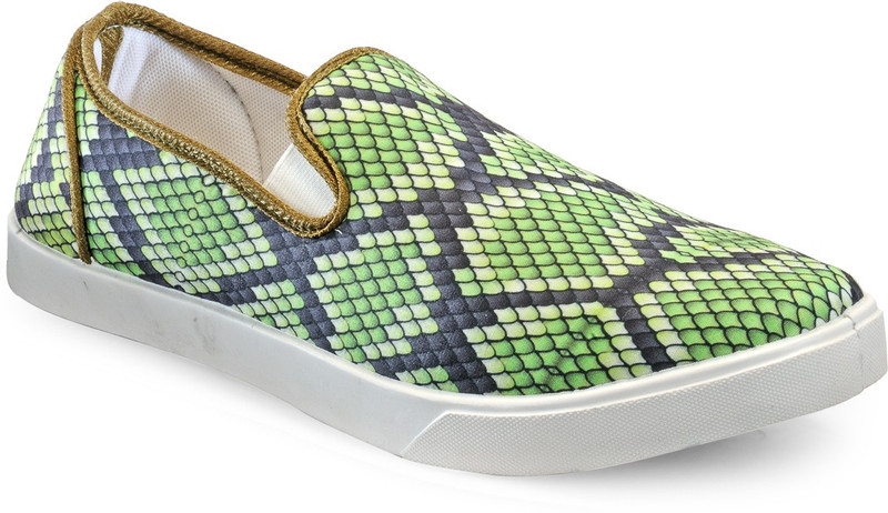 Juan David Canvas Shoes For Men(Green) Juan David Canvas Shoes For Men(Green)