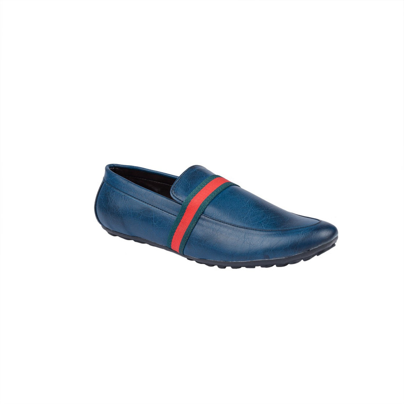 H&V Casual Shoes(Loafers) For Men(Blue)