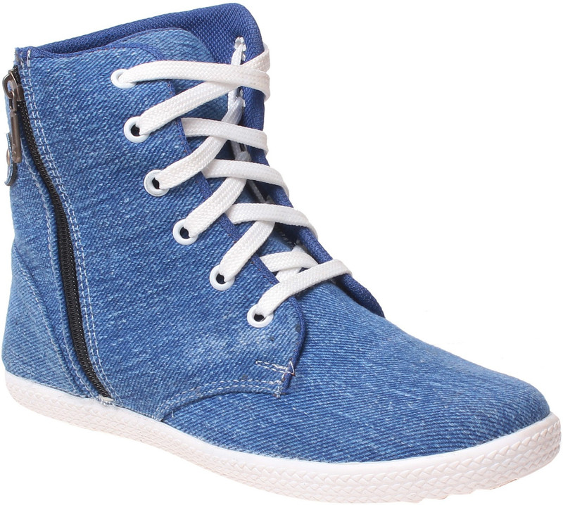 MSC Canvas Shoes For Women(Blue)