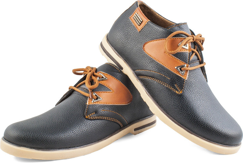 Zapatoz Casual Shoes For Men(Black)