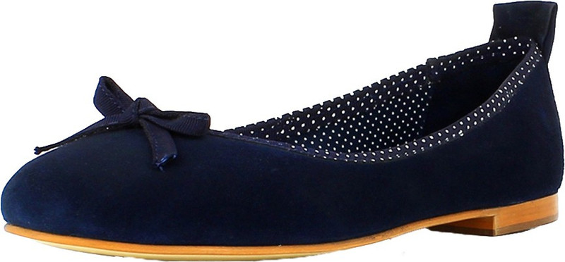 SAINT G Women Blue Leather Bellies For Women(Blue)