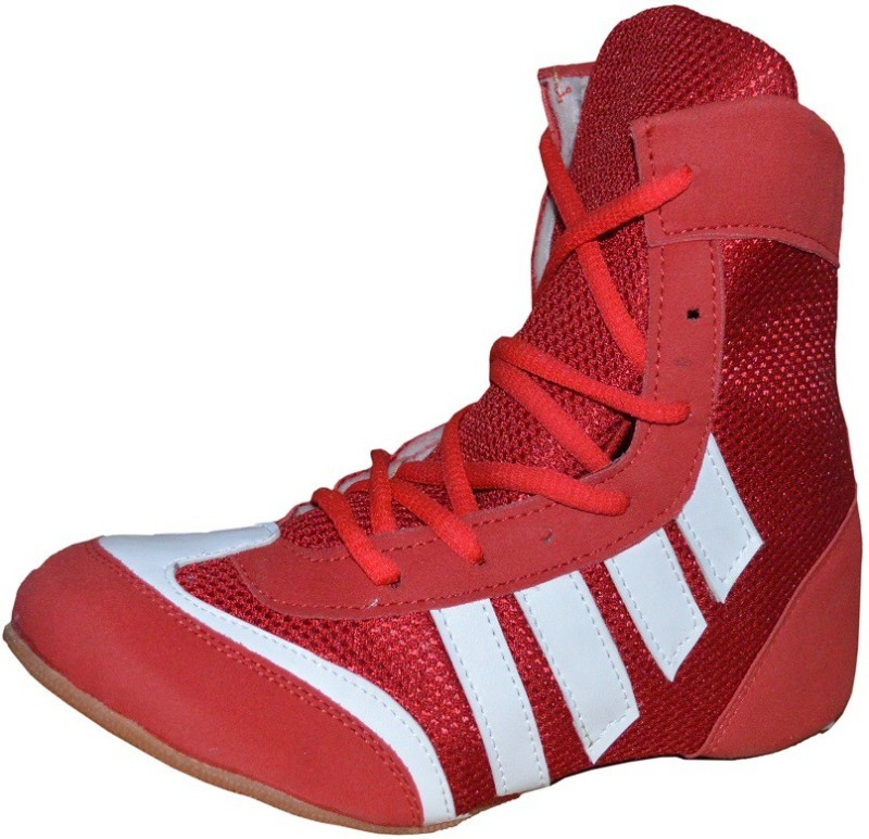 Port Pro-Combbat Boxing & Wrestling Shoes For Women(Red)