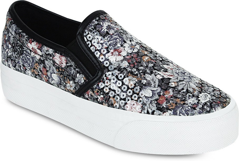 Get Glamr Benoya Sneakers For Women(Black)