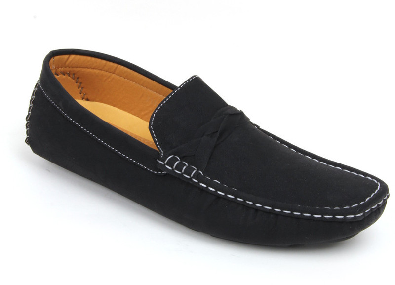 Bruno Manetti Dinoto Loafers For Men(Black)
