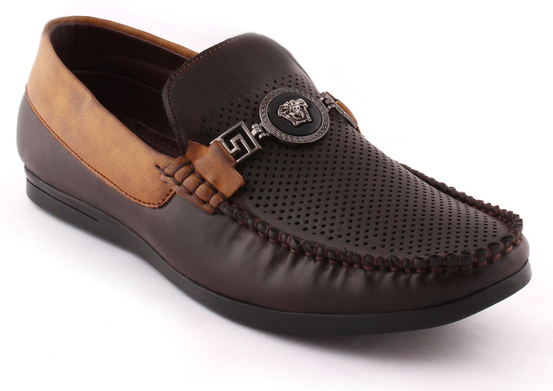 Vebero Outlaw Loafers For Men(Brown)