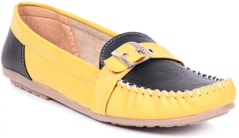 TEN Casual Women Loafers For Women(Yellow, Black) RS.498 (70.00% Off) - Flipkart