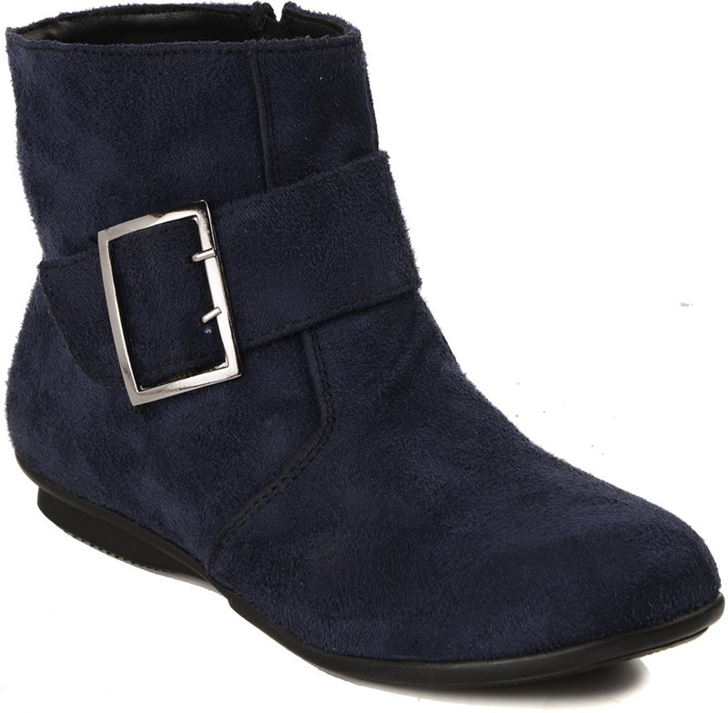 Bruno Manetti Caprice Boots For Women(Navy)