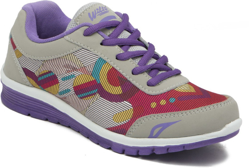 Asian Walking Shoes For Women(Purple, Grey)