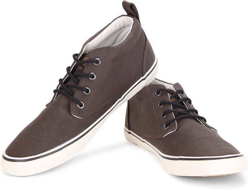 Lotto Dalton mid Sneakers For Men(Brown)