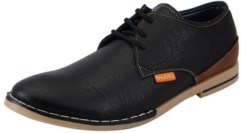 FAUSTO Casuals For Men(Black)