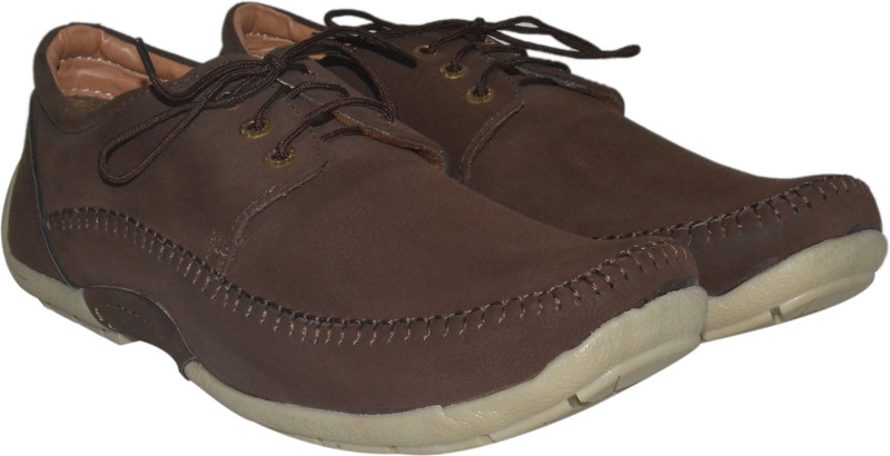 Human Steps Big Size Casuals For Men(Brown)
