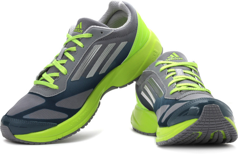 ADIDAS Lite Pacer M Running Shoes For Men(Silver, Navy, Green, Grey)