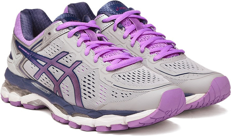 Asics LADY GEL-KAYANO 22-w Running Shoes For Women(Grey)