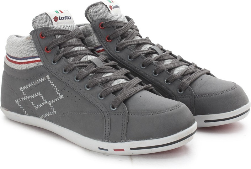Lotto Seventy three mid Sneakers For Men(Grey)