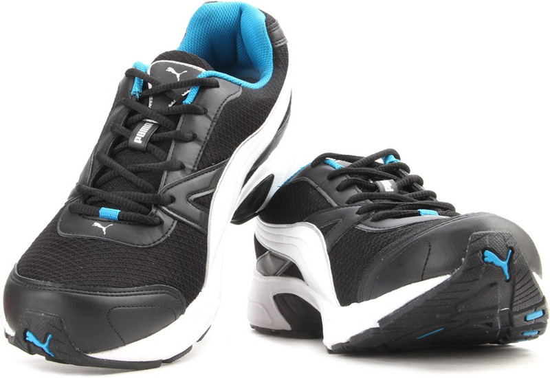 Puma Brilliance DP Men Running Shoes For Men(White, Black) Puma Brilliance DP Men Running Shoes For Men(White, Black)