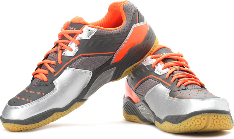 Yonex Ultima 87 PRO LTD Badminton Shoes For Men(Silver, Orange, Grey) Yonex Ultima 87 PRO LTD Badminton Shoes For Men(Silver, Orange, Grey)
