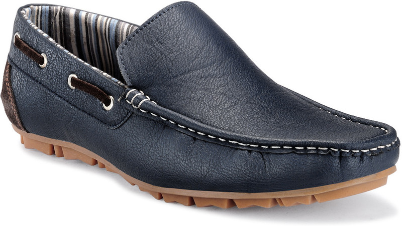 Juan David TR-01-BLUE Loafers For Men(Blue) Juan David TR-01-BLUE Loafers For Men(Blue)