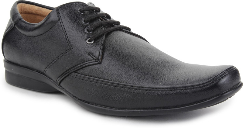 Vilax Lace Up Shoes For Men(Black)