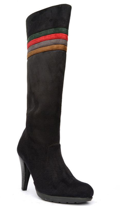 Bruno Manetti Jenelitta Boots For Women(Black)