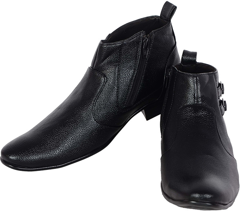George Adam Mens Boots Boots For Men(Black)