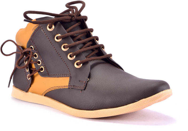 Boysons Casual Shoe For Men(Tan, Brown)