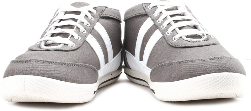 Globalite Cruizer High Ankle Sneakers For Men(White, Grey) Globalite Cruizer High Ankle Sneakers For Men(White, Grey)