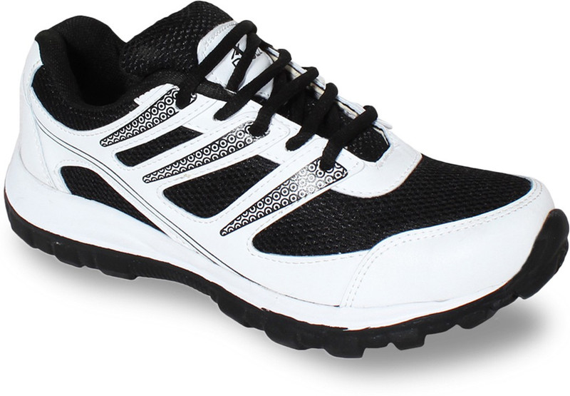 D'Solz Running Shoes For Men(White, Black)