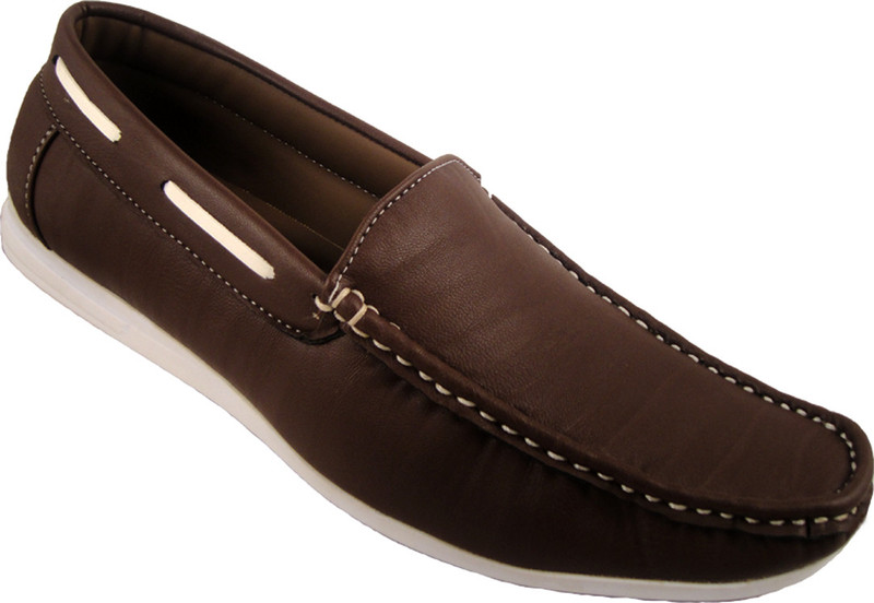 Action Dotcom DS2 Loafers For Men(Brown, Black)