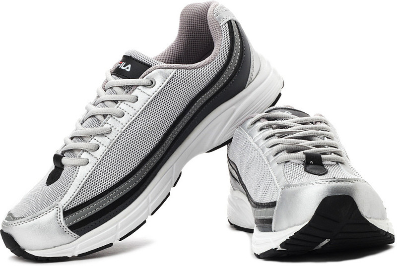 Fila Galileo Running Shoes For Men(Silver, Black, Grey)