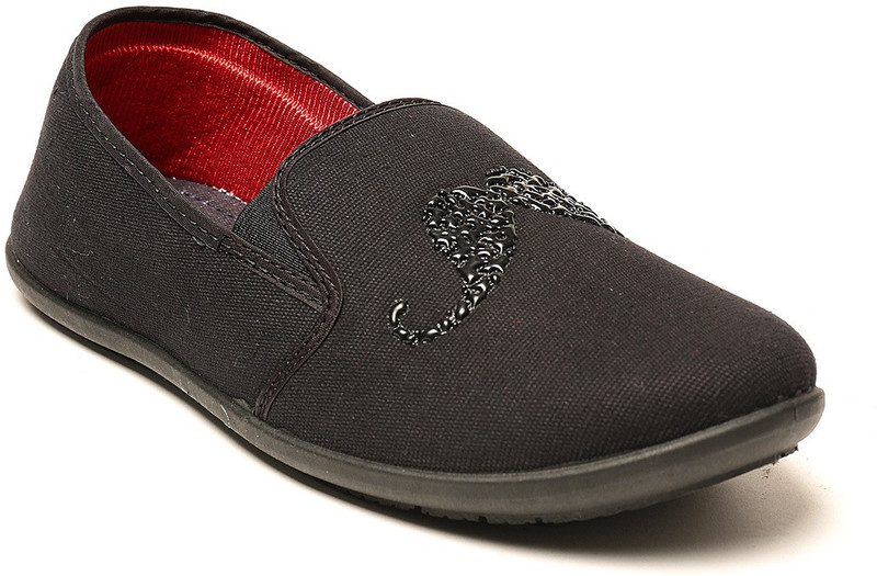 Funk'd Moustache Casuals For Men(Black)