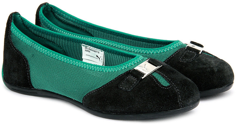 Puma Saba Ballet DP Bellies(Green, Black) RS.2249 (58.00% Off) - Flipkart