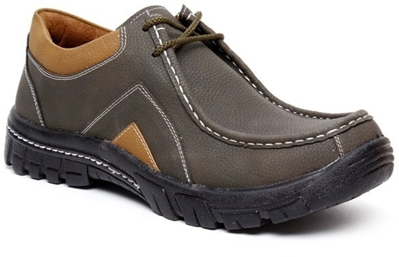 Zapatoz Quest Olive Outdoors For Men(Grey)
