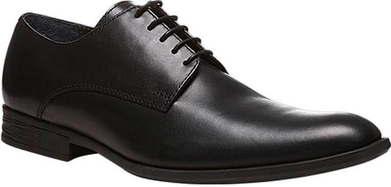Hush Puppies By Bata PL58 Lace Up shoes For Men(Black)
