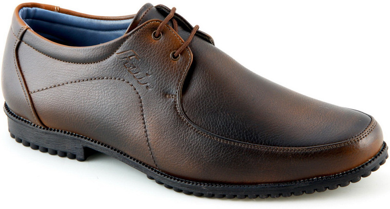 Devils Fair Fashion Tan Lace Up Shoes For Men(Tan)