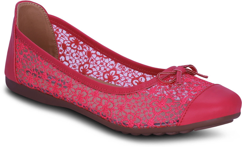 Get Glamr Carol Bellies For Women(Pink)