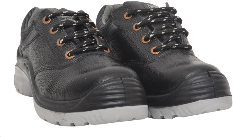 Hillson Nucleus Safety Shoe with Steel Toe Cap ISI Marked Casuals For Men(Black, Grey) Hillson Nucleus Safety Shoe with Steel Toe Cap ISI Marked Casuals For Men(Black, Grey)