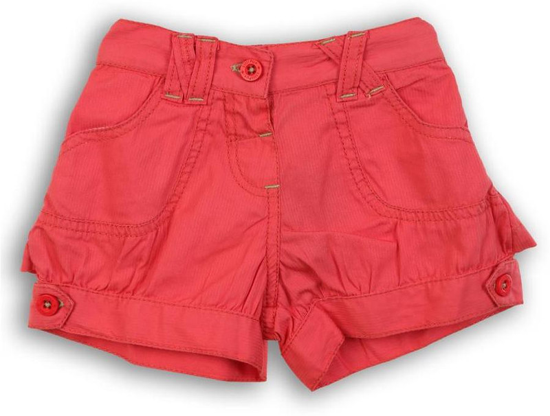 Lilliput Short For Girls Solid Cotton Linen Blend, Nylon Blend, Cotton Linen Blend(Red) Lilliput Short For Girls Solid Cotton Linen Blend, Nylon Blend, Cotton Linen Blend(Red)