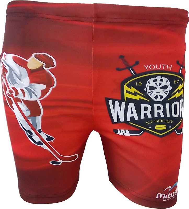 Mitushi Products Printed Men Red Swim Shorts