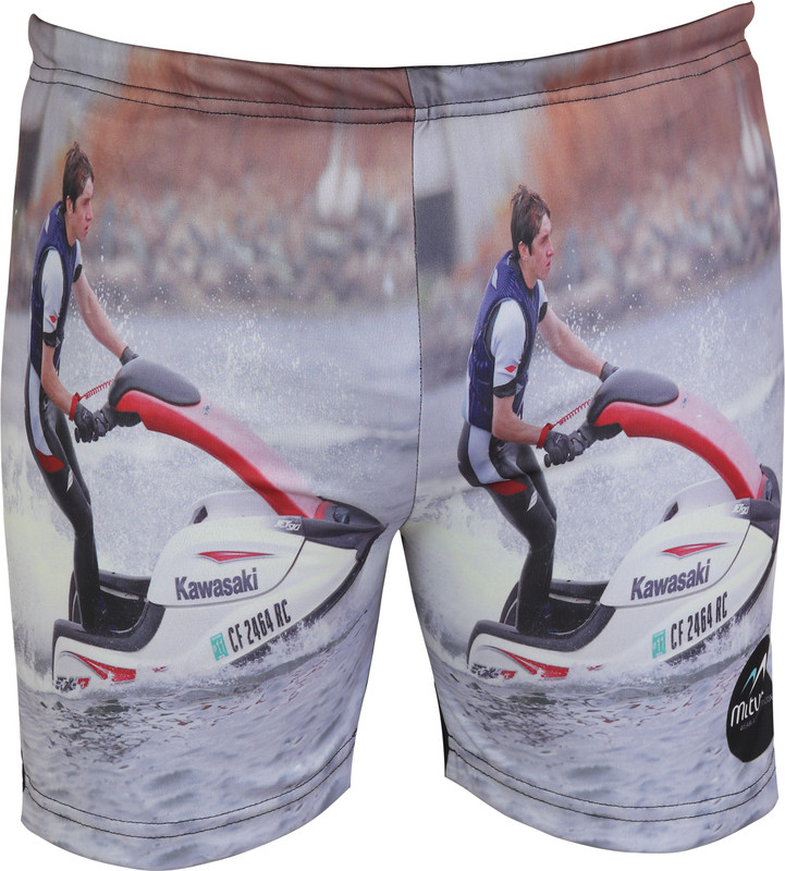 Mitushi Printed Men Multicolor Swim Shorts