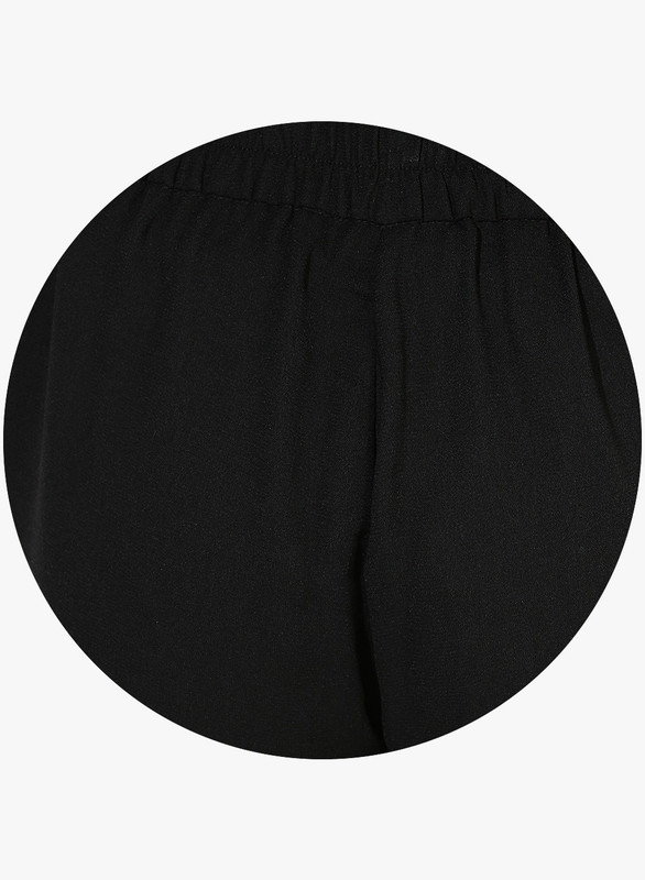 Only Solid Women Black Basic Shorts