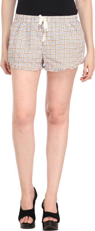 Cali Republic Printed Women Multicolor Night Shorts