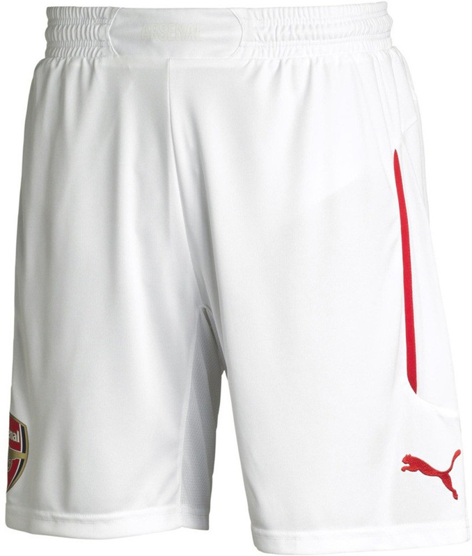 Puma Solid Men White Sports Shorts