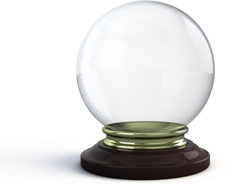 925 Ball Decorative Showpiece  -  3.44 cm(Crystal, White)