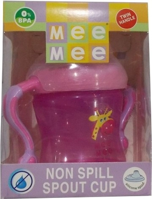 MeeMee Non Spill - Spout Cup(Pink)