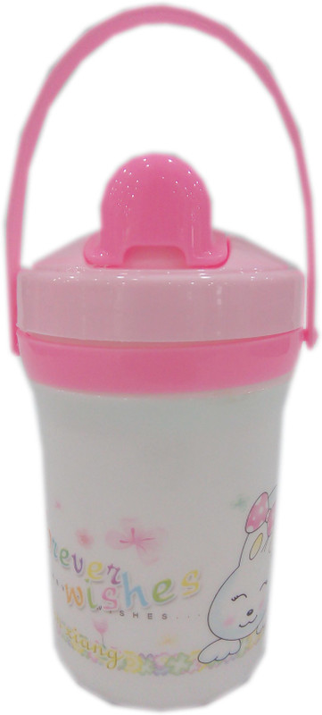 Baby's Clubb Hard Spout Sipper(Pink, White)