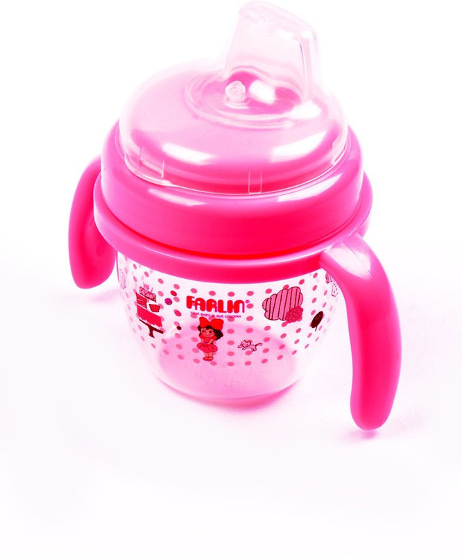 Farlin Baby Gulu Gulu Sippy Cup(Spout) 120 CC (AET-010-B)(Pink)