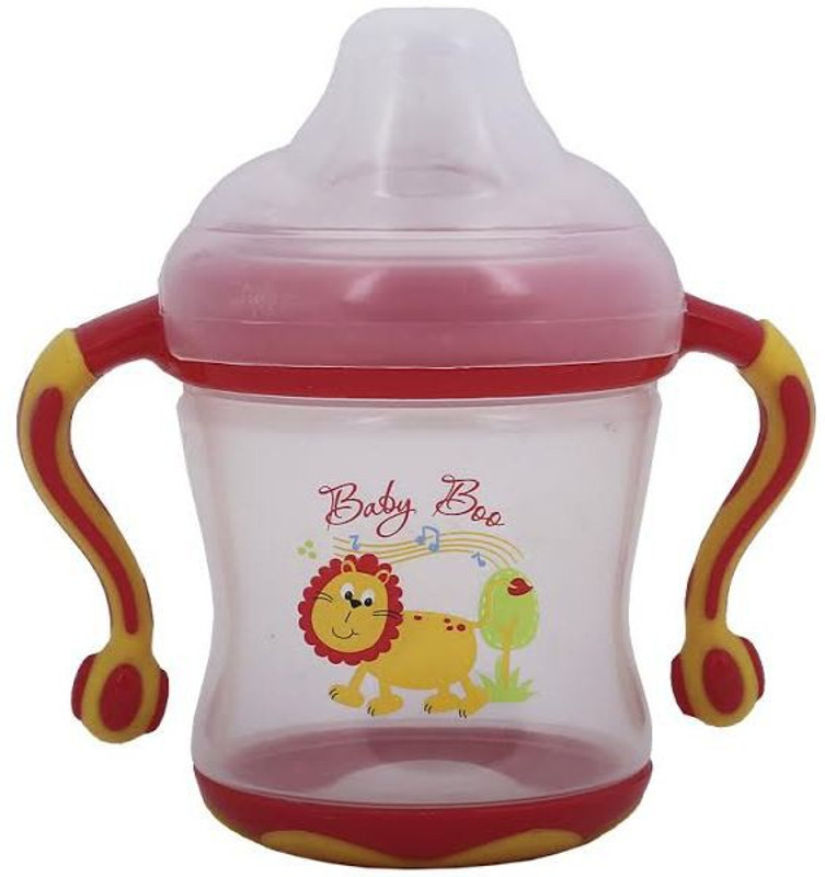 Baby Boo TWO HANDLE SOFT SPOUT CUP(Red)