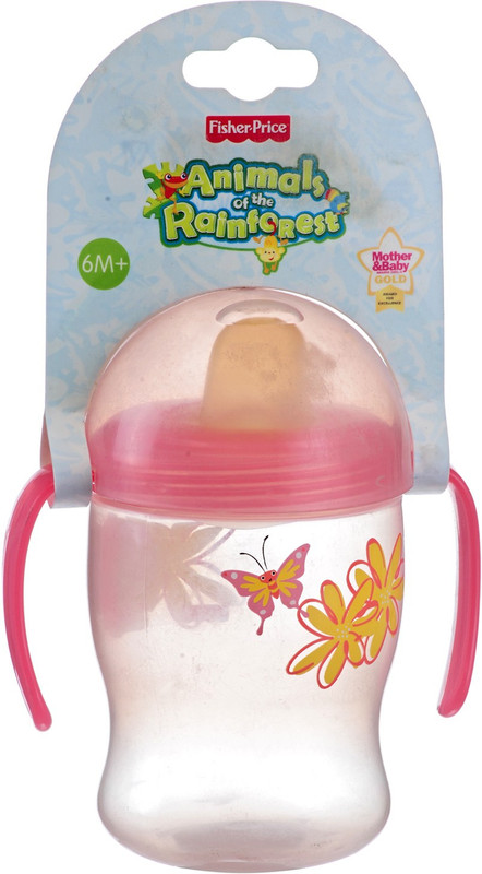 Fisher-Price FISHER PRICE NON SPILL TRAINING MUG(Pink)