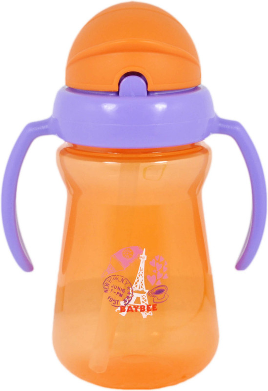 Babysid Collections 2 HANDLE SIPPER - 6M+(Purple, Orange)