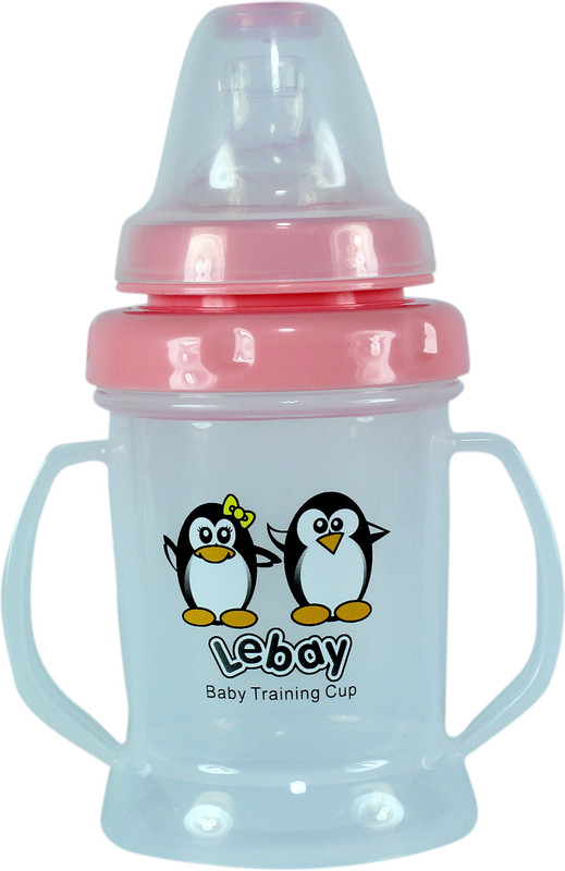 FabSeasons Soft Spout Cup with Handle(Pink)